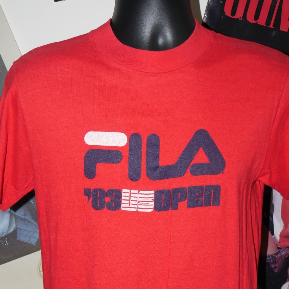 1983 FILA US Open Golf Tournament T-Shirt - Picture 2 of 8
